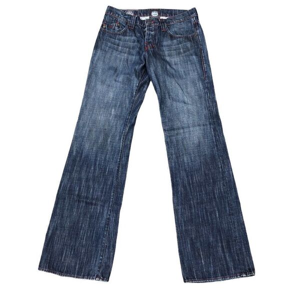 Rock & Republic Embroidered Jeans Size 31 FLOYD BLue - Picture 4 of 10